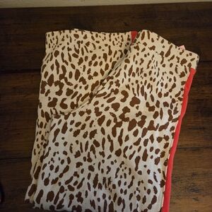 Grayson Threads Brown Leopard Print Pants